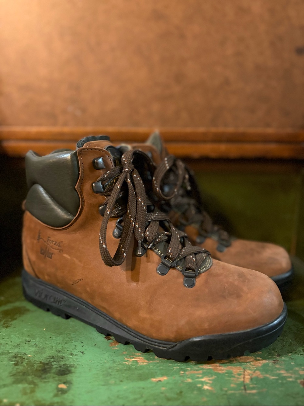 Vintage-Forza by Lomer Handmade in Italy 🇮🇹 Women's Lace-Up Leather Hiking Boots